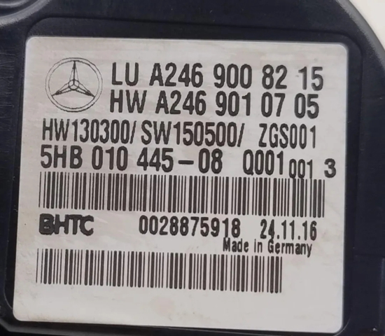 A2469008215 MERCEDES Unidad de control aire acondicionado  en stock Huelva