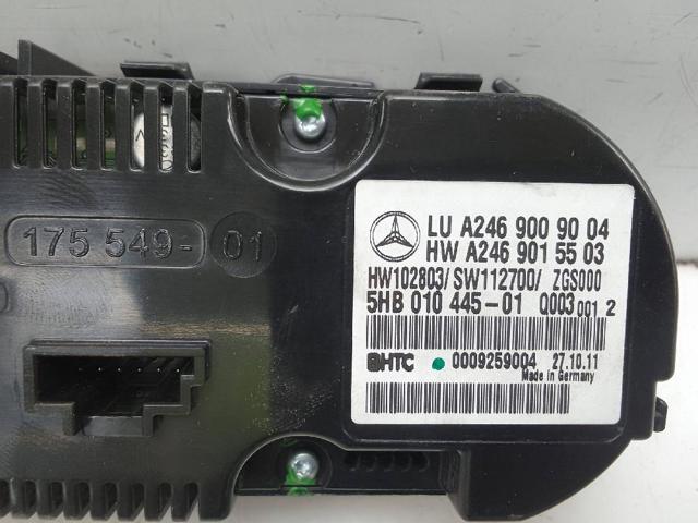 Elemento de control aire acondicionado Mercedes A  hatchback comprar en España