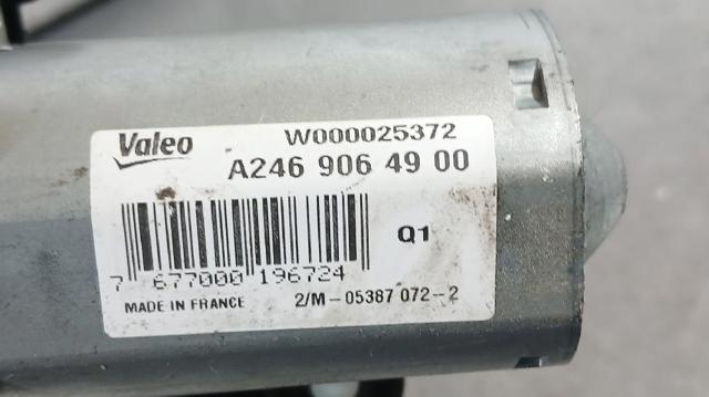 A2469064900 MERCEDES Motor limpiaparabrisas, trasera comprar Madrid