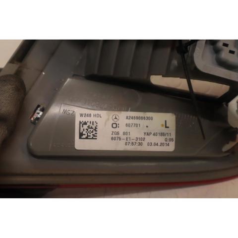 A2469066300 MERCEDES Piloto trasero interior izquierdo  comprar en Lleida