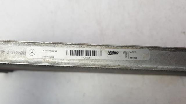 A2475000203 MERCEDES Radiador de refrigeración del motor  comprar en Jaén