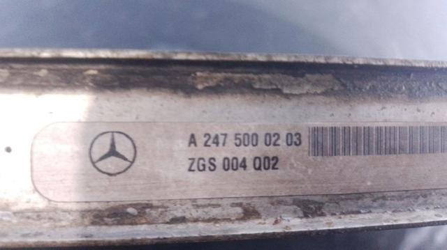 MERCEDES A2475000203 Radiador  en stock Salamanca