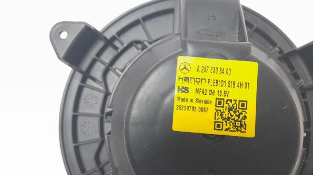 A2478308400 MERCEDES Motor del ventilador del calefactor  disponible Alicante