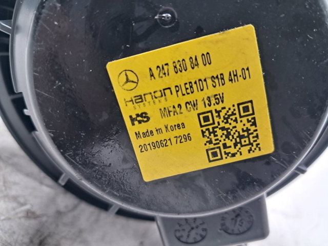 MERCEDES A2478308400 Ventilador habitáculo  en stock Terrassa