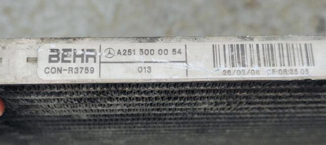 MERCEDES A2515000054 Condensador aire acondicionado  en stock Terrassa