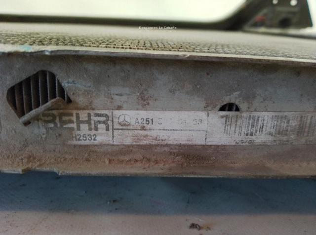 MERCEDES A2515000703 Radiador de refrigeración del motor  comprar en Ponferrada