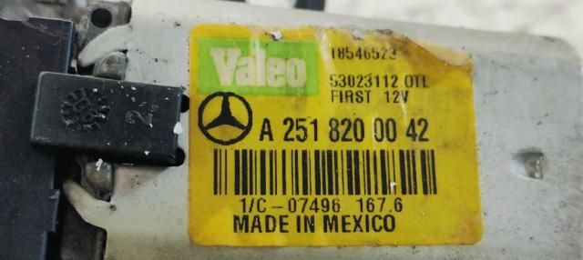 MERCEDES A2518200042 Motor limpiaparabrisas, trasera  en stock Salamanca
