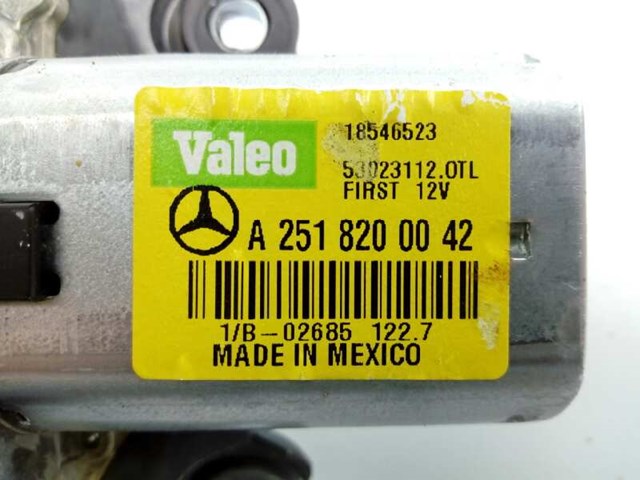 MERCEDES A2518200042 Motor limpiaparabrisas, trasera comprar Tarragona
