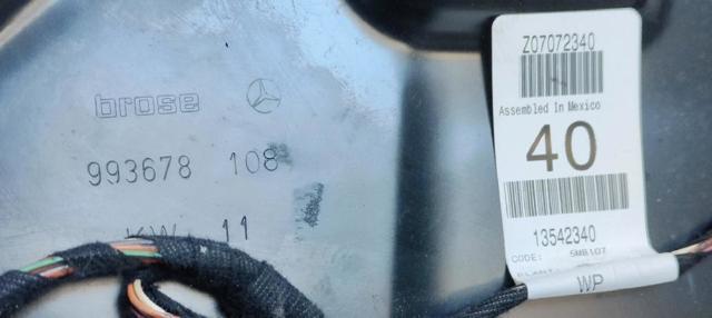A2518200108 Motor del elevalunas de la puerta trasera izquierda  comprar en Zaragoza
