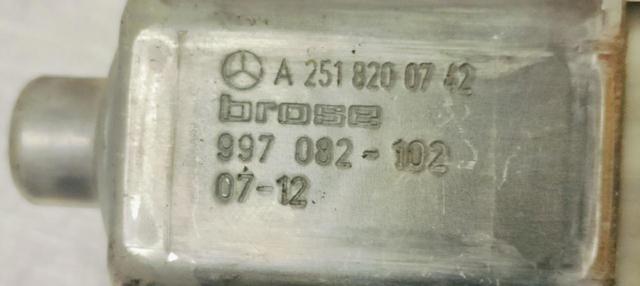 MERCEDES A2518200742 Motor del elevalunas eléctrico  en stock Salamanca