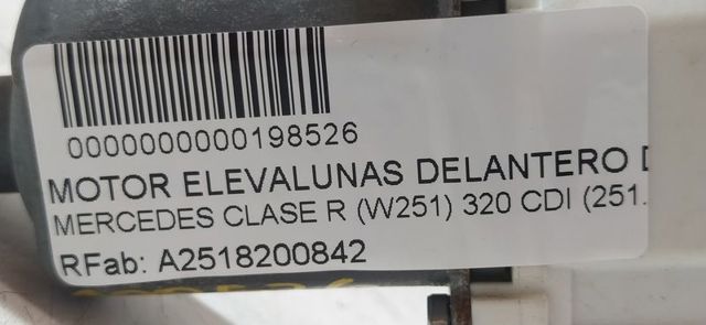 MERCEDES A2518200842 Motor del elevalunas de la puerta delantera derecha  disponible Lugo