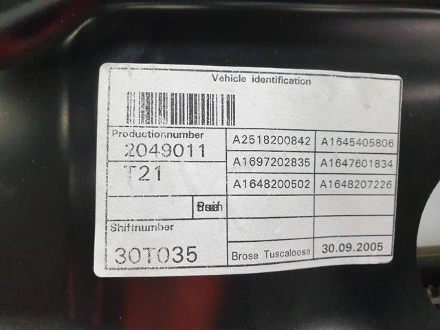 MERCEDES A2518200842 Motor del elevalunas de la puerta delantera derecha comprar Pamplona