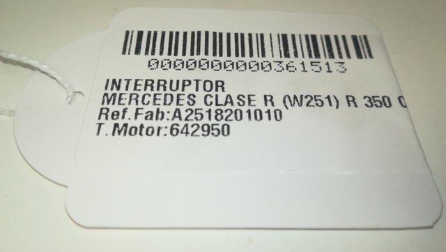 MERCEDES A2518201010  comprar en Ponferrada