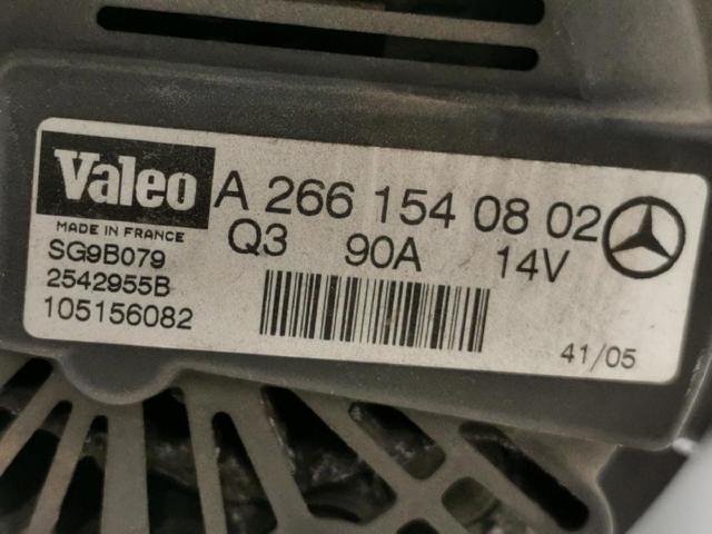 A2661540802 Alternador  en stock Castellón