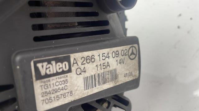 A2661540902 MERCEDES Alternador  comprar en Lleida