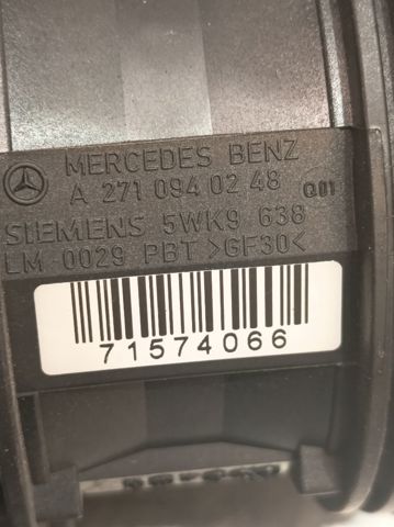 MERCEDES A2710940248 Sensor de flujo de masa de aire  disponible Valladolid