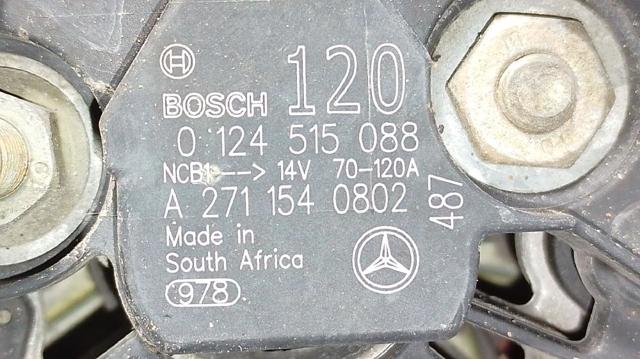 A2711540802 MERCEDES Alternador comprar Madrid
