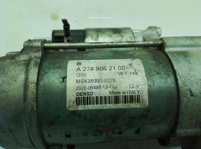 MERCEDES A2749062100 Motor de arranque comprar Tarragona