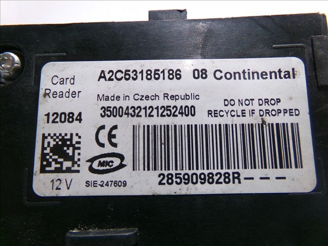 RENAULT A2C53185186 Bombín de arranque  en stock Valencia