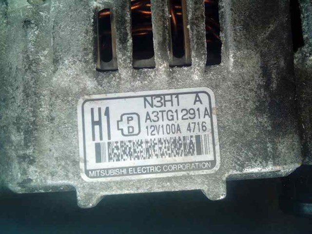 Alternador para mazda rx-8 (se,se) (2003-2012) 1.3 13bmsp A3TG1291A