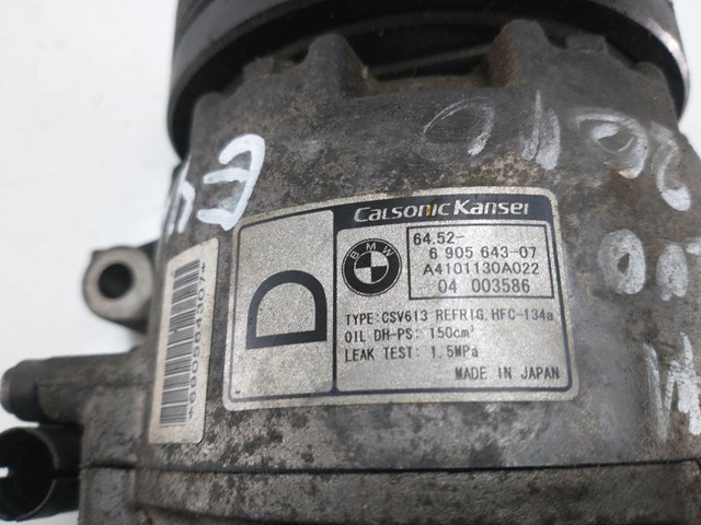 BMW A4101130A022 Compresor de aire acondicionado  en stock Salamanca