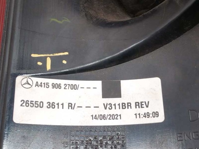 MERCEDES A4159062700 Piloto trasero derecho comprar Tarragona