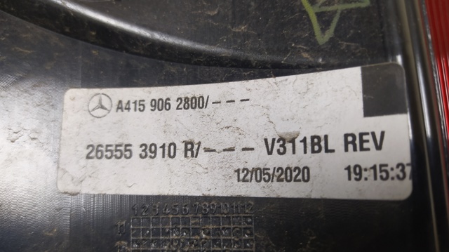 A4159062800 Piloto trasero izquierdo  en stock Granada