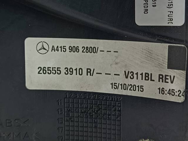 MERCEDES A4159062800 Piloto trasero izquierdo comprar Pamplona