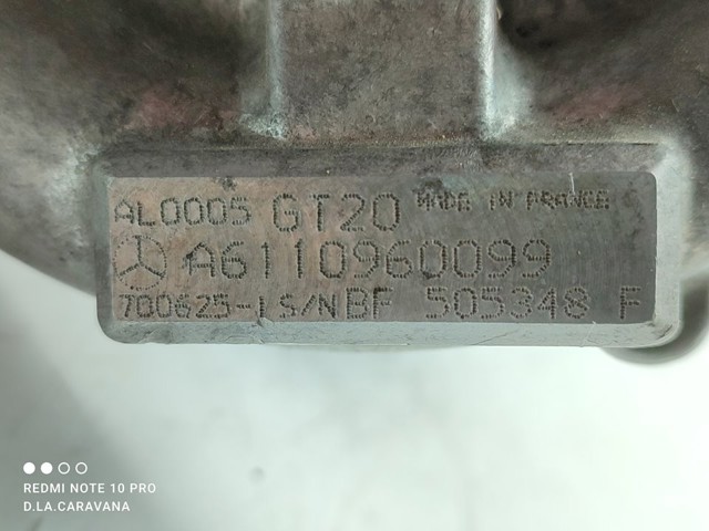 A6110960099 Turbocompresor  en stock Castellón