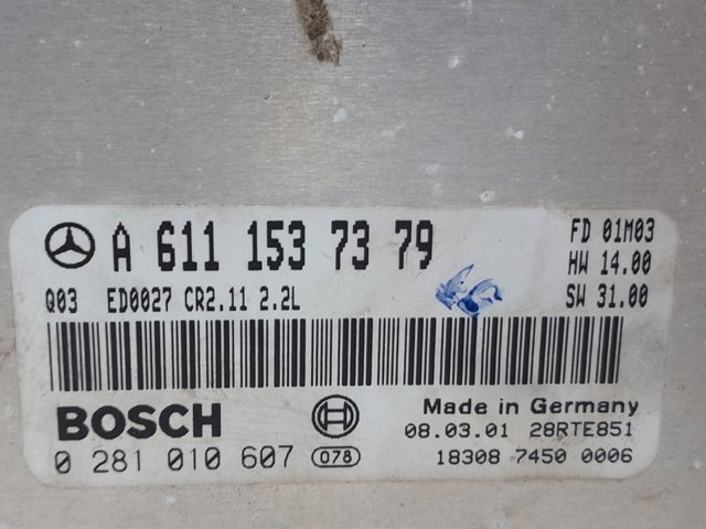 A6111537379 Unidad de control del motor (ECU)  disponible Utrera