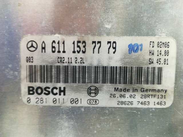 A6111537779 MERCEDES ECU  en stock Córdoba