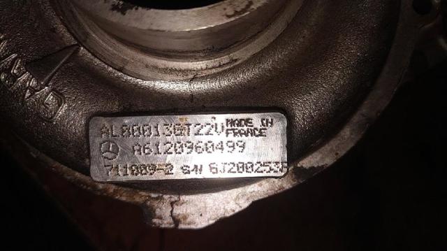 A6120960499 MERCEDES Turbocompresor  comprar en Lleida