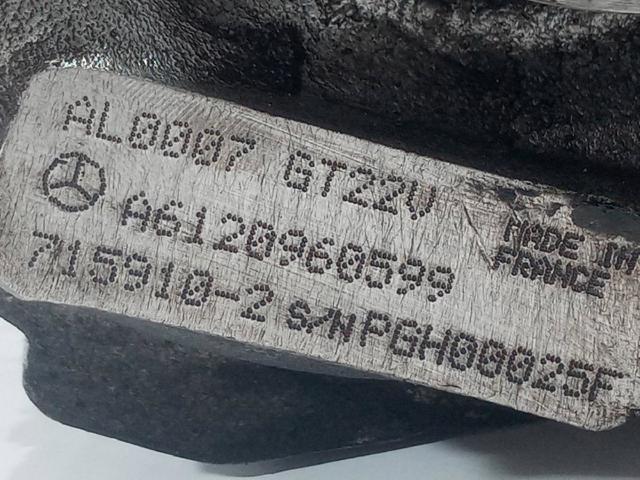 MERCEDES A6120960599 Turbocompresor  disponible Valladolid