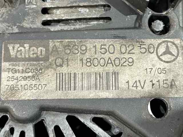A6391500250 MERCEDES Alternador  disponible Ourense
