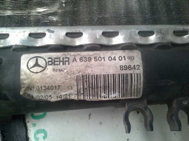 MERCEDES A6395010401 Radiador  en stock Salamanca