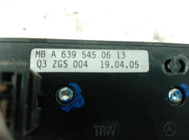 MERCEDES A6395450613 Unidad de control de elevalunas delantero derecho  en stock Terrassa
