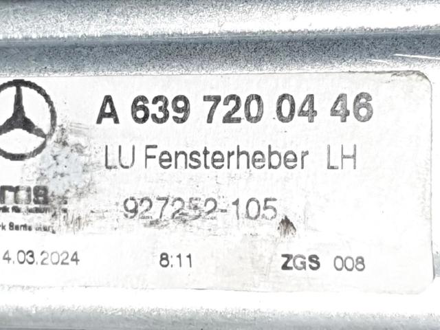 A6397200446 MERCEDES Mecanismo de elevalunas de la puerta delantera izquierda  disponible Vigo