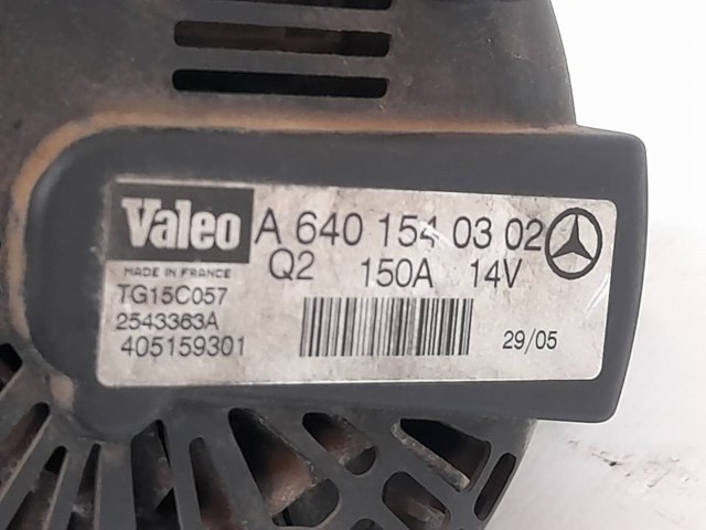 MERCEDES A6401540302 Alternador  en stock Salamanca