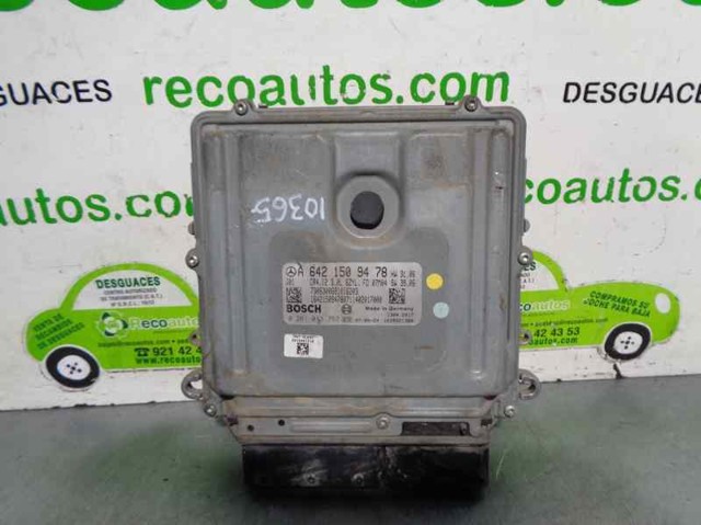 Centralina Del Motor / Modulo De control Del Motor (ecu) A6421509478 Mercedes