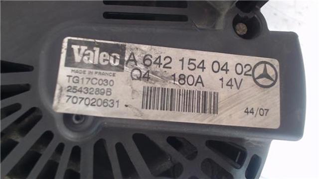 A6421540402 MERCEDES Alternador  comprar en Lleida