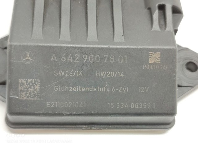 Relé de bujía de precalentamiento A6429007801 MERCEDES