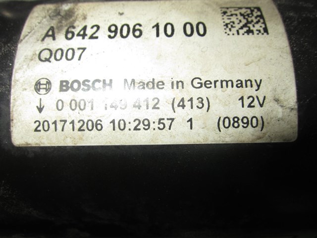 A6429061000 Motor de arranque  comprar en Reus