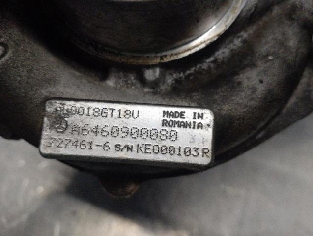 A6460900080 MERCEDES Turbocompresor comprar Alcalá