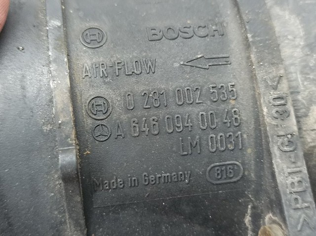 A6460940048 MERCEDES Sensor de flujo de masa de aire  disponible Ourense