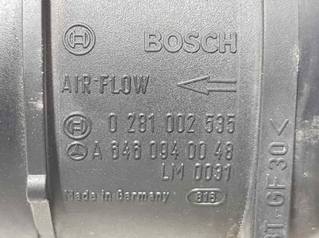 MERCEDES A6460940048 Sensor de flujo de masa de aire  comprar en Ponferrada