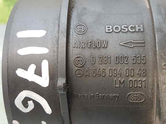 MERCEDES A6460940048 Sensor de flujo de masa de aire  disponible España
