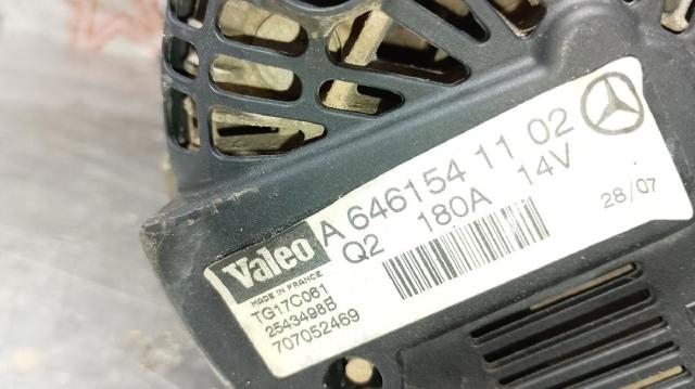 A6461541102 MERCEDES Alternador  en stock Córdoba