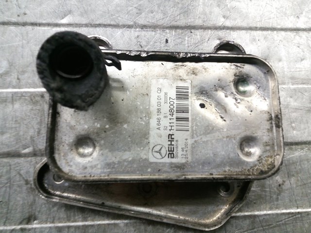 Enfriador aceite motor para mercedes-benz clase e (w211) (2002-2009) e 220 cdi (211.008) om646821 A6461880301