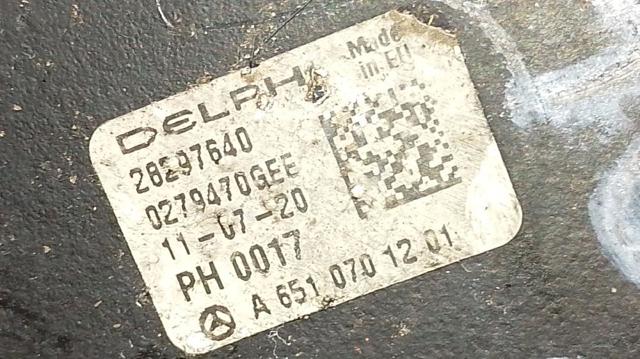 A6510701201 MERCEDES Bomba inyectora comprar Madrid