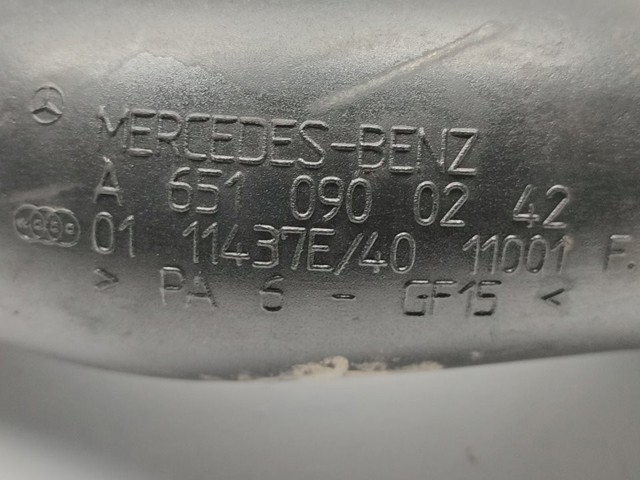 A6510900242 MERCEDES Tubo intercooler  en stock Huelva
